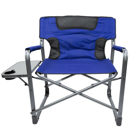 Camping Director Chair XXL, Blue, Adult, 10Lbs