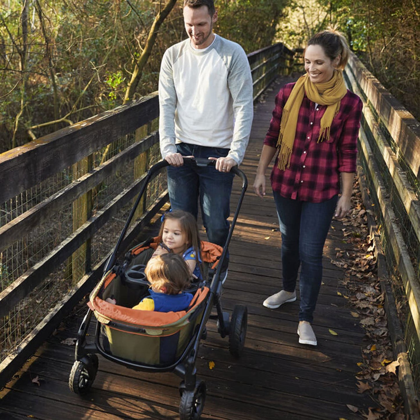 Pivot Xplore All-Terrain Stroller Wagon (Ranger Green)