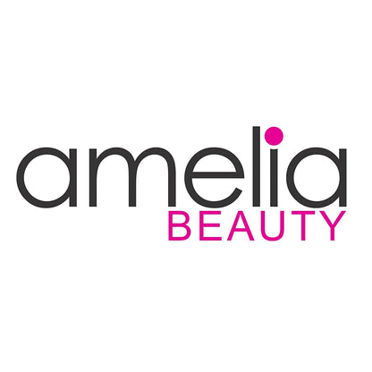 Amelia Beauty | 500 Count 1/2" Rubber Bands | Premium US Made Rubber Hair Ties | Ideal for Ponytails, Braids & Beards | Strong All Day Hold | Convenient Re-Closable Container | Black