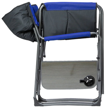 Camping Director Chair XXL, Blue, Adult, 10Lbs